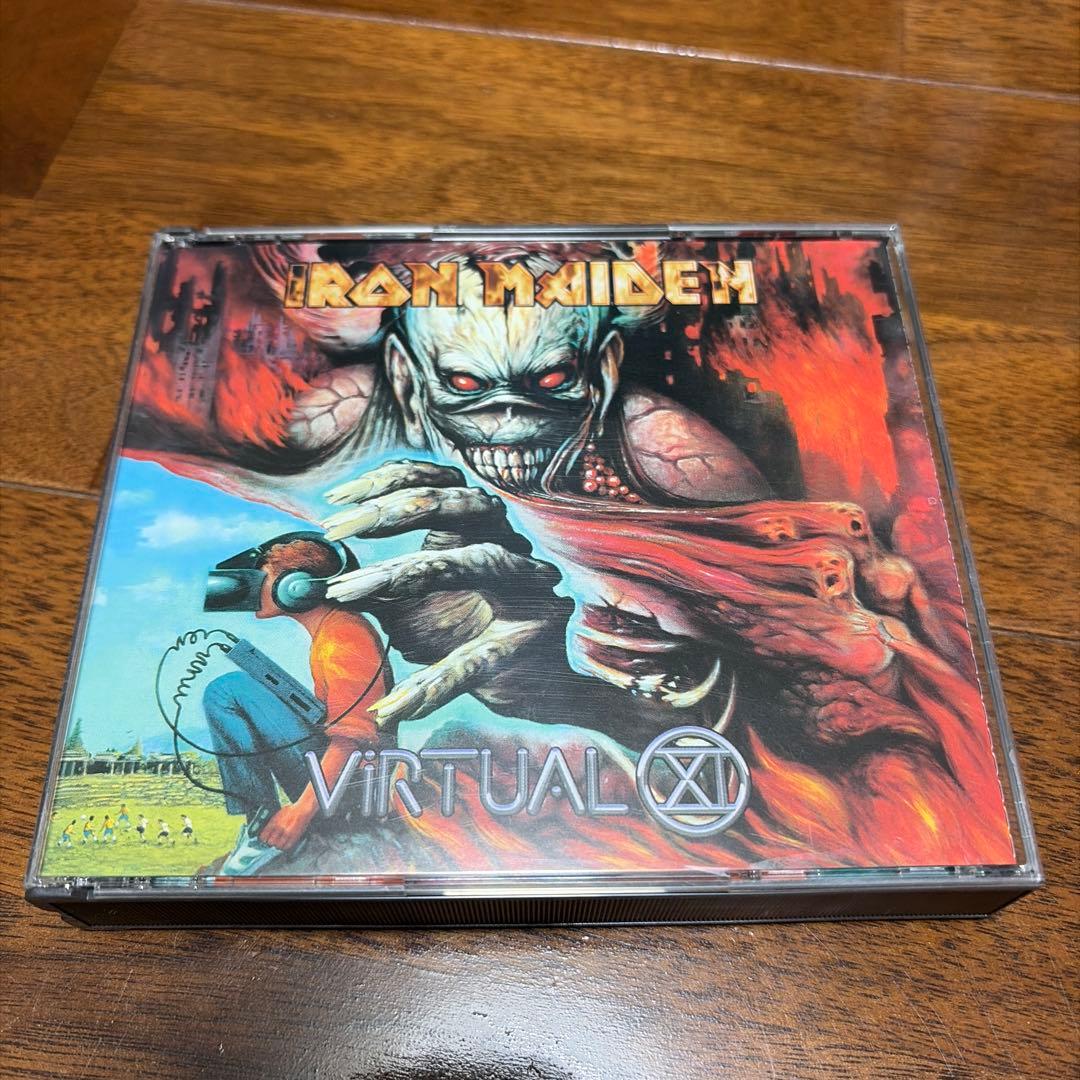 Iron Maiden Virtual XI 2CD Japan Press with OBI Limited Edition 1998
