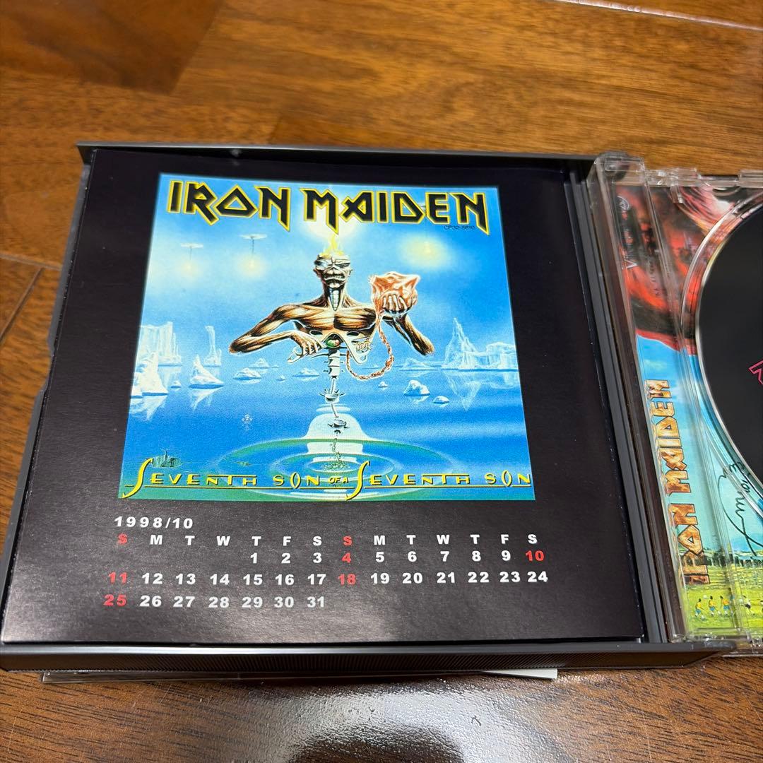 Iron Maiden Virtual XI 2CD Japan Press with OBI Limited Edition 1998