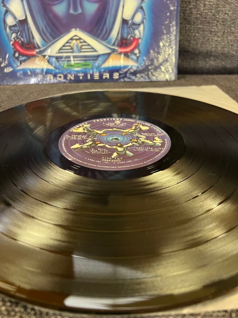 Journey - Frontiers LP Vinyl 1983 Japan Pressing 25AP-2500 w/ Obi & Inserts