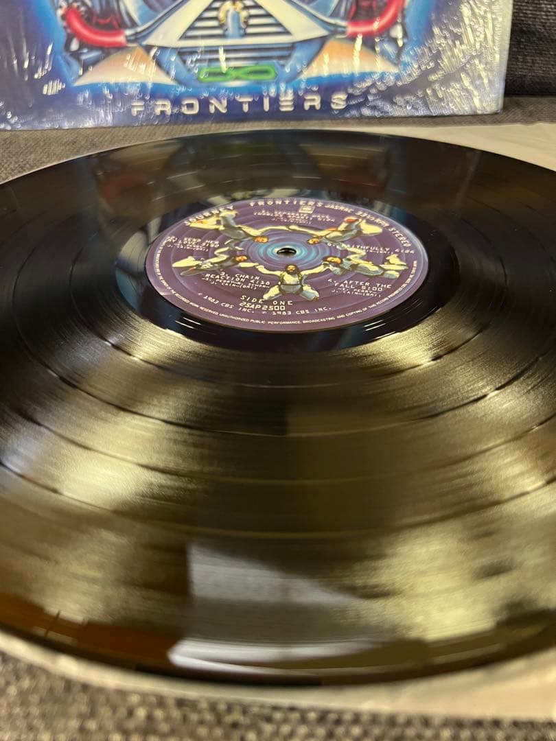 Journey - Frontiers LP Vinyl 1983 Japan Pressing 25AP-2500 w/ Obi & Inserts