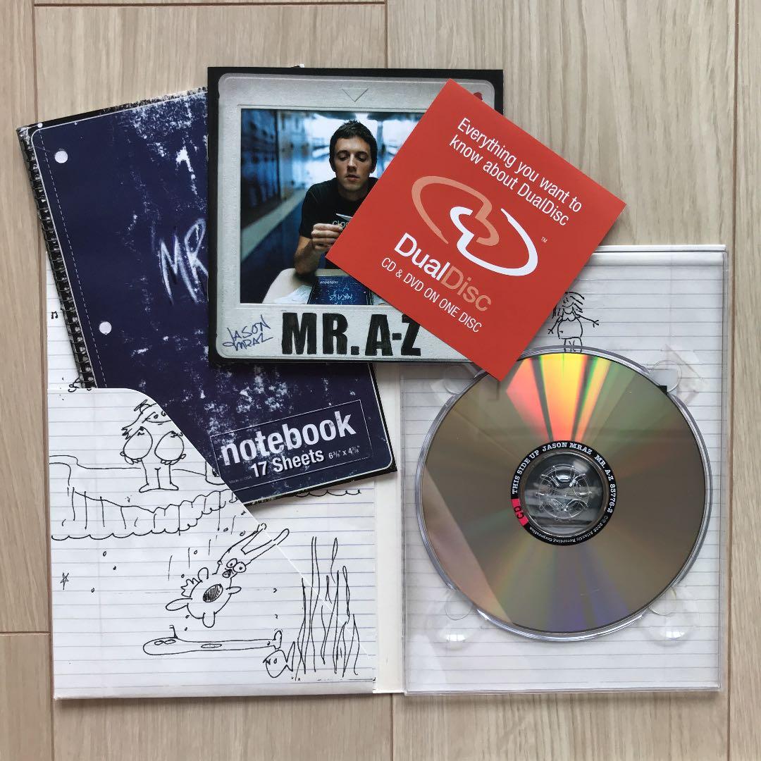 Jason Mraz Mr. A-Z DualDisc Limited Edition CD+DVD 2005 Includes 36-Page Journal