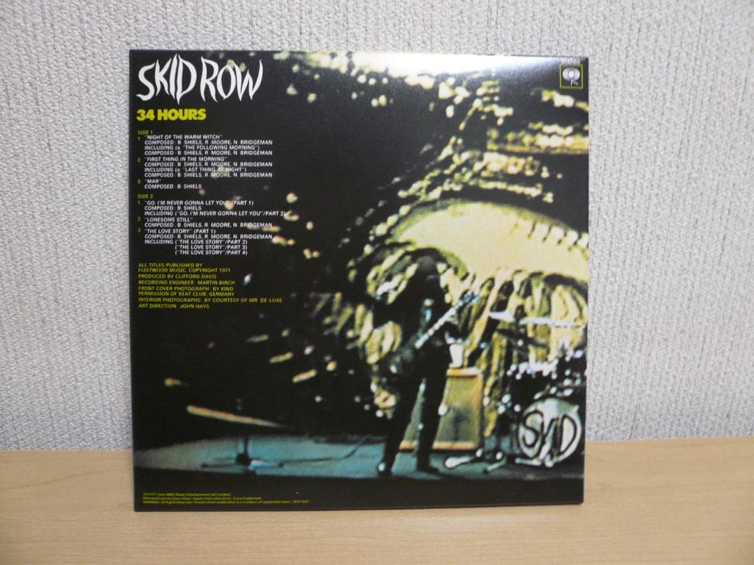 Skid Row - 34 Hours CD Japan Press Papersleeve Edition with OBI SICP-2067
