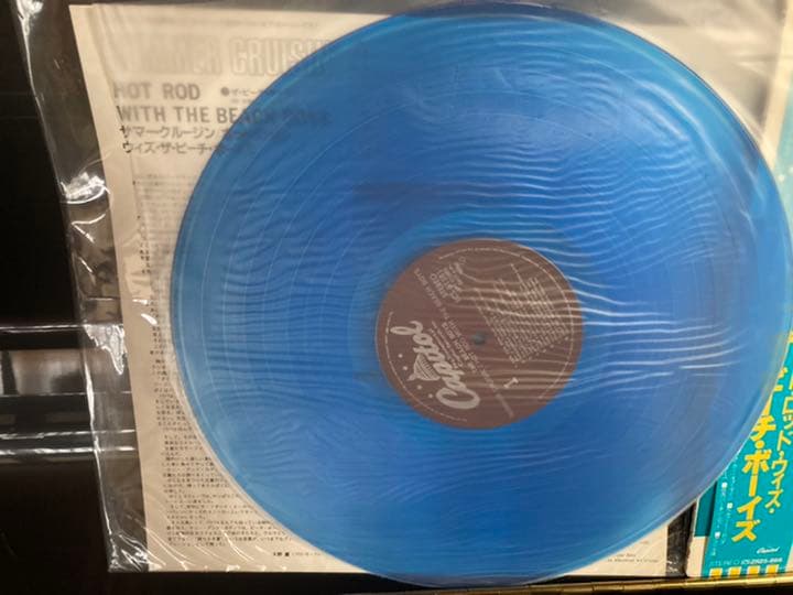 The Beach Boys Vinyl Record Japanese Color Edition with Obi, Used, VG condition | Japansoundstore