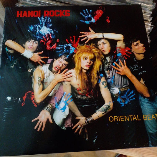 Hanoi Rocks - Oriental Beat Vinyl LP 1982 US Pressing Glam Rock Punk