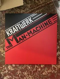 Kraftwerk The Man-Machine Red Vinyl LP Electronic Music Japan
