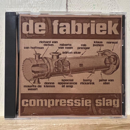 De Fabriek Compressie Slag Industrial Noise CD Near Mint Limited 700 | Japansoundstore