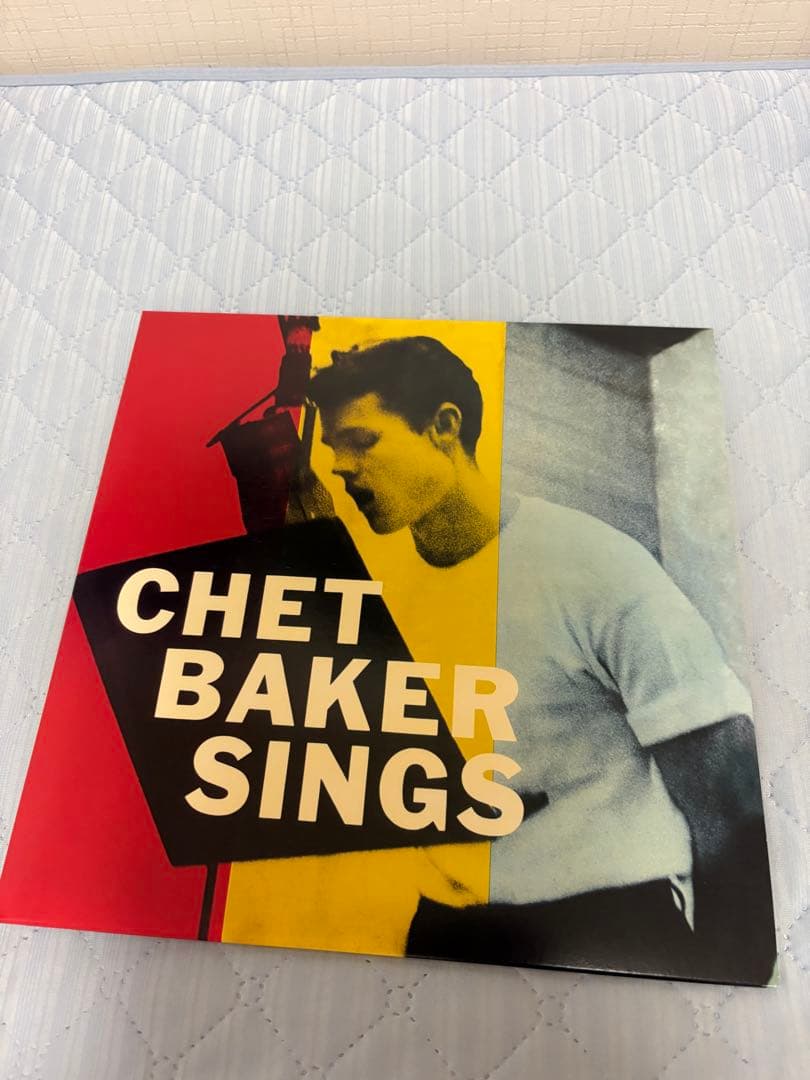 Chet Baker Sings Yellow Vinyl LP Jazz Record Beautiful Condition