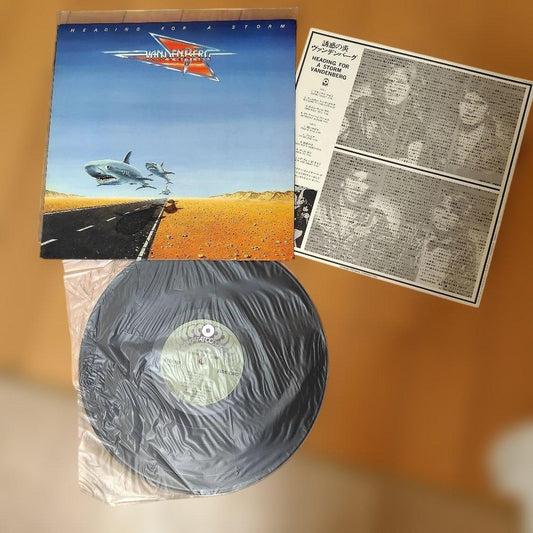 Vandenberg Heading For A Storm Japan Vinyl LP 1983 Atco Hard Rock Import