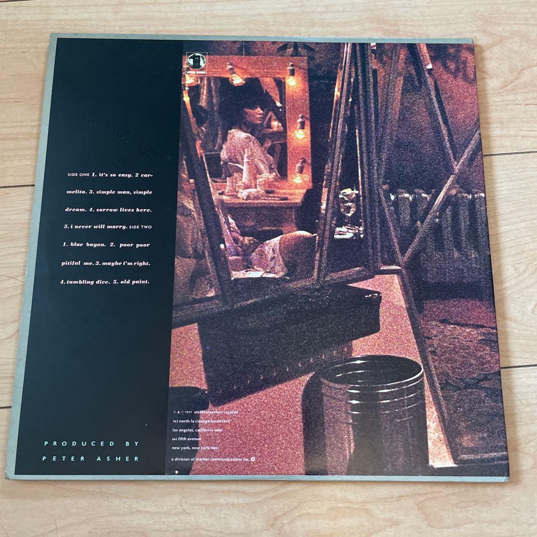 Linda Ronstadt Simple Dreams Vinyl LP 1977 Japan Pressing Pop Rock Country