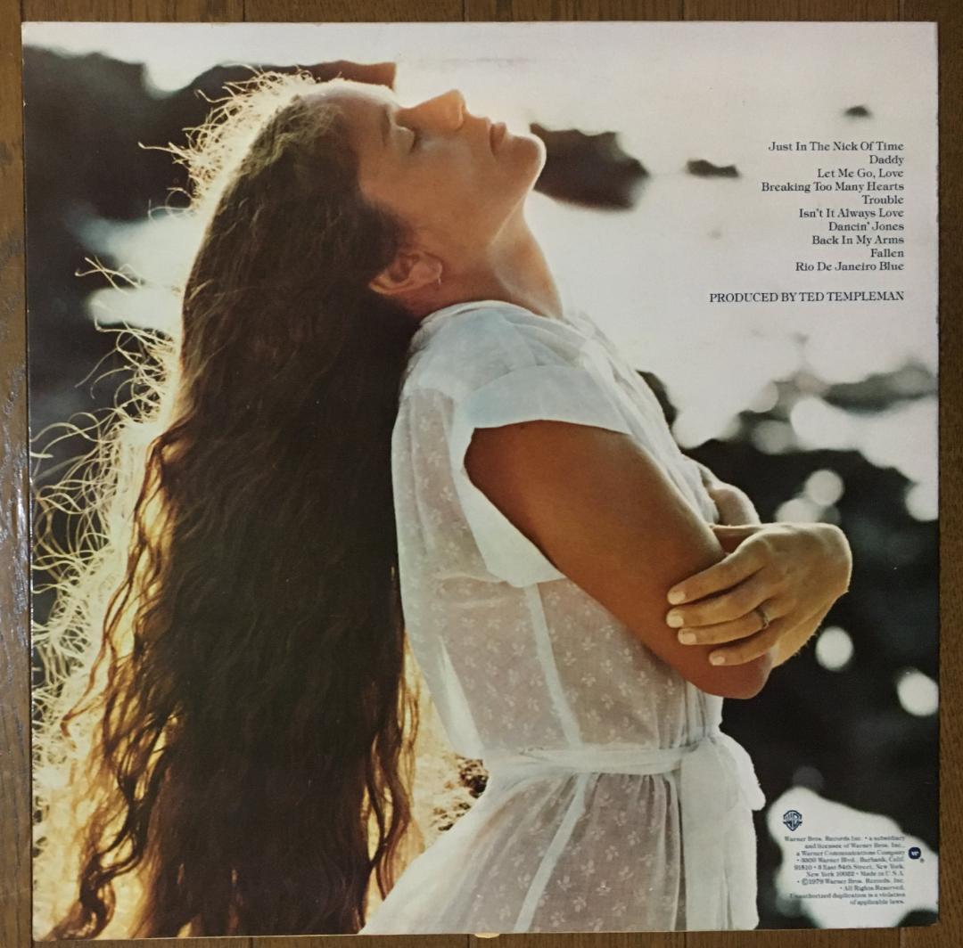 Nicolette Larson In The Nick of Time Vinyl LP 1979 AOR Light Mellow