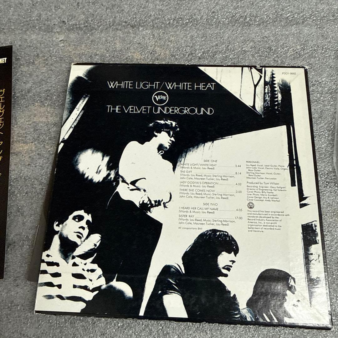 The Velvet Underground - White Light/White Heat CD Japan Press w/ OBI Mini LP