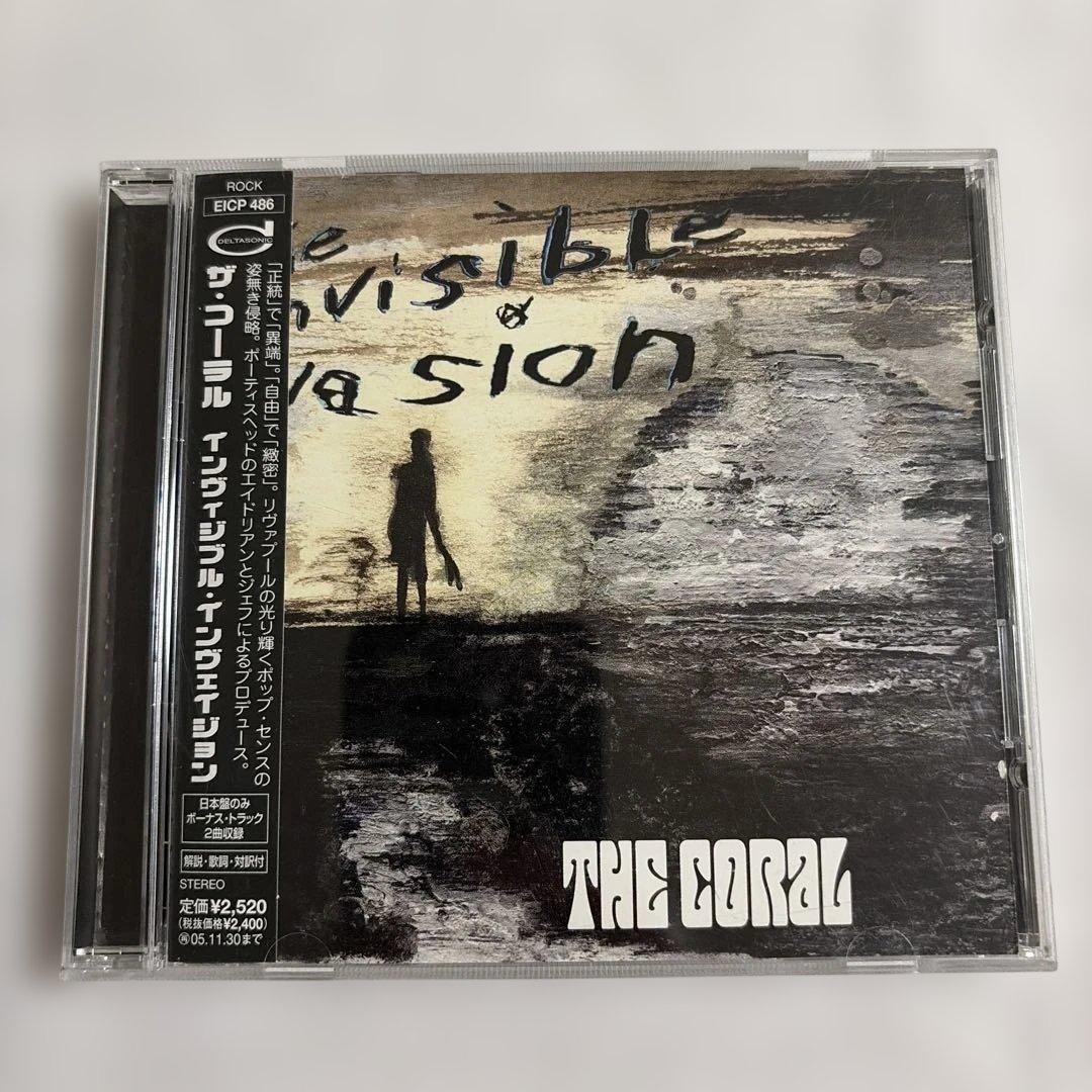 The Coral - The Invisible Invasion CD Japan Press 2005 with OBI 14 Tracks