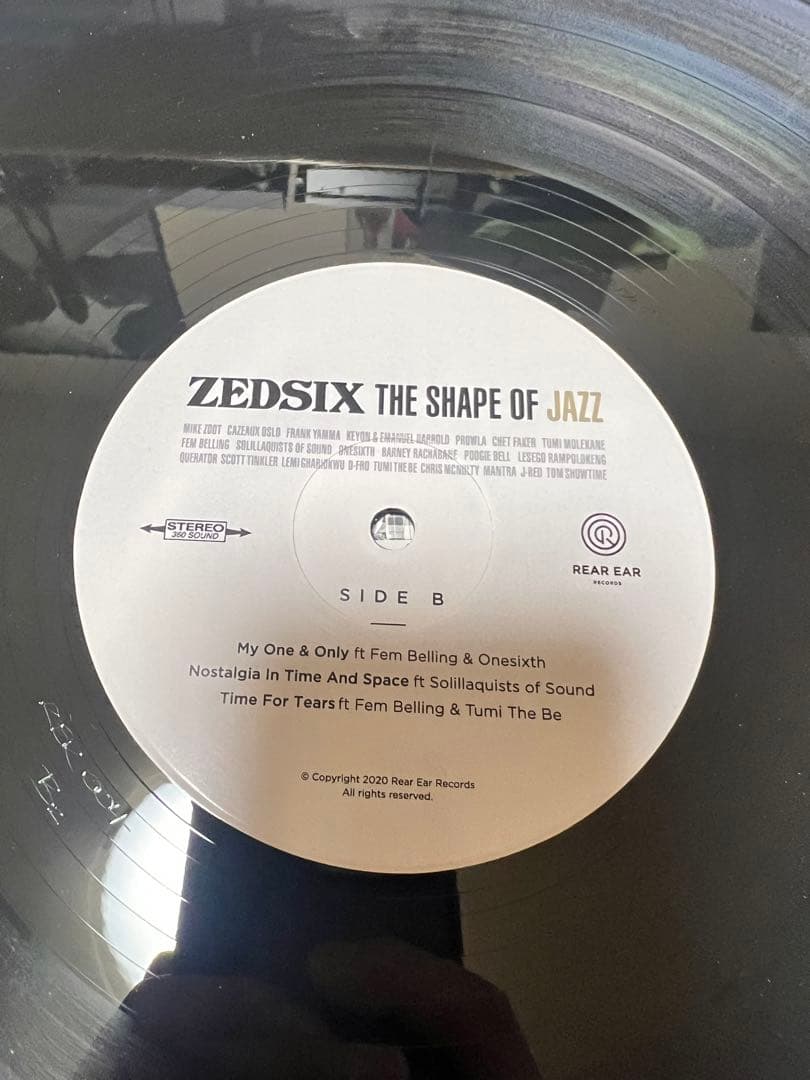 ZEDSIX THE SHAPE OF JAZZ 2LP Jazz Hip-Hop Vinyl Near Mint Black Record | Japansoundstore