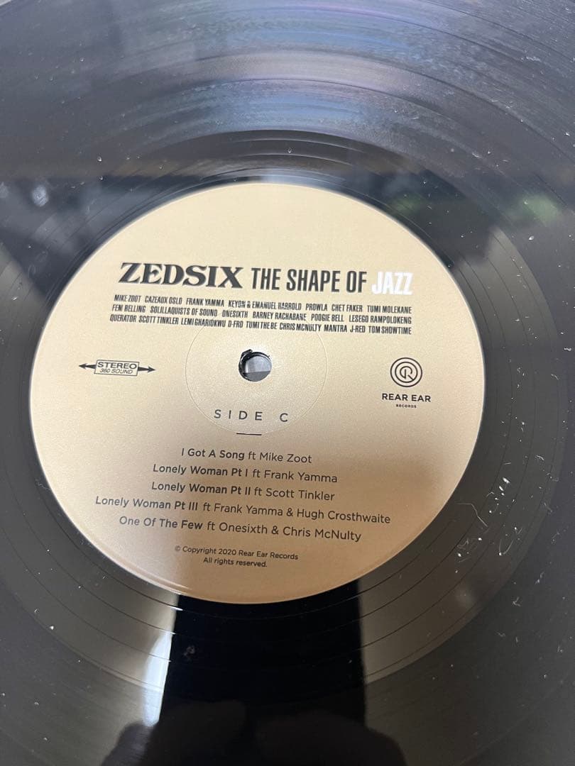 ZEDSIX THE SHAPE OF JAZZ 2LP Jazz Hip-Hop Vinyl Near Mint Black Record | Japansoundstore