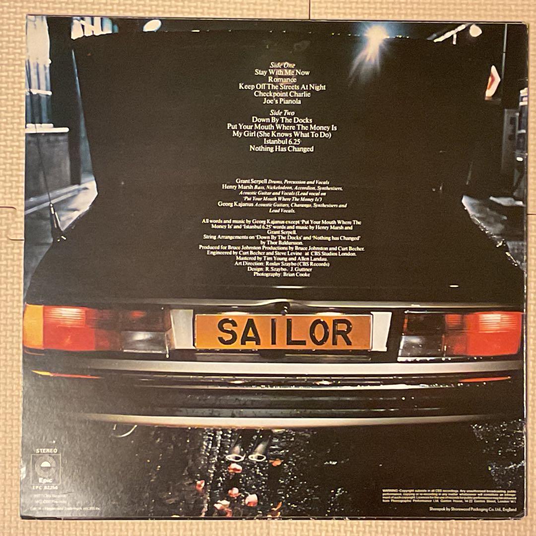 Sailor - Checkpoint - Vinyl LP Record - Import - Classic Pop/Rock