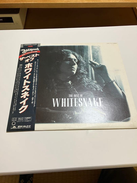WHITESNAKE The Best Of Vinyl LP Japan Pressing with Obi Strip