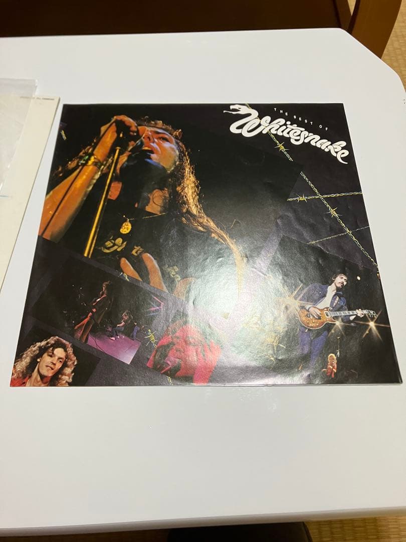 WHITESNAKE The Best Of Vinyl LP Japan Pressing with Obi Strip