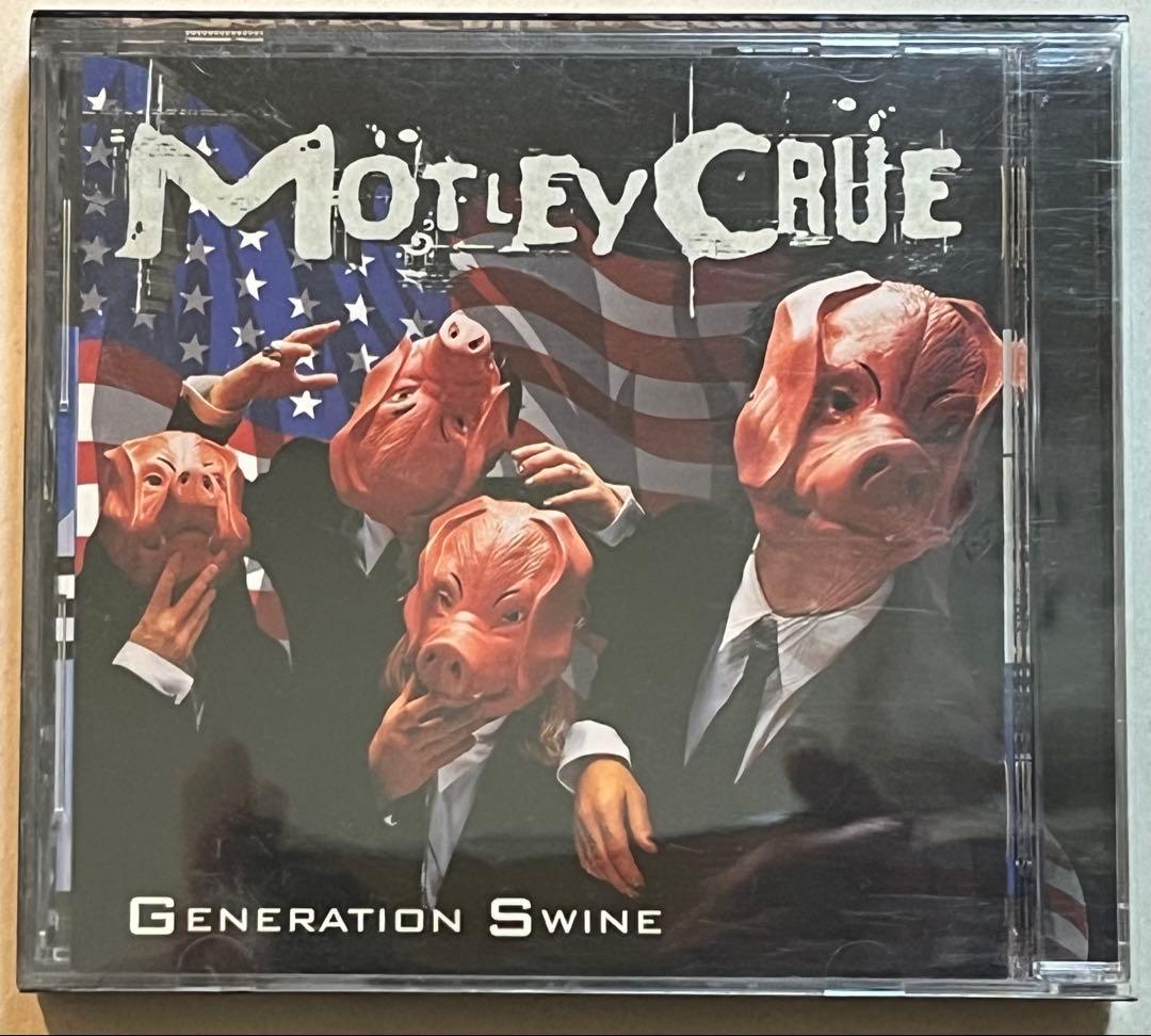 Mötley Crüe - Generation Swine CD Japan Press Limited Edition with OBI 1997