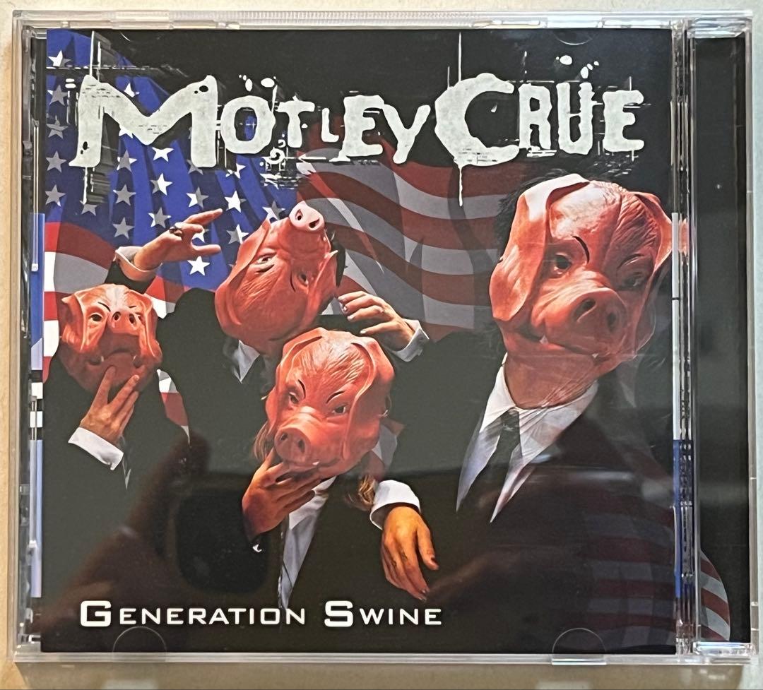 Mötley Crüe - Generation Swine CD Japan Press Limited Edition with OBI 1997