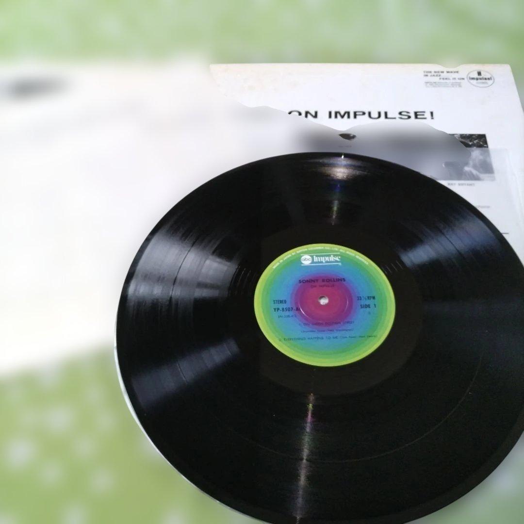 Sonny Rollins - On Impulse! 1976 Japan Vinyl LP Gatefold Jazz Record