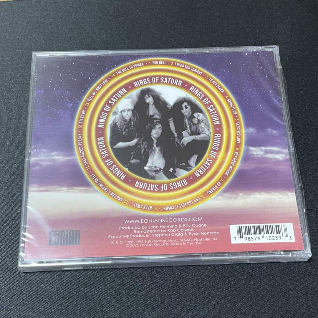 Rings of Saturn Self-Titled CD 2021 Eonian Records USA Import Hard Rock