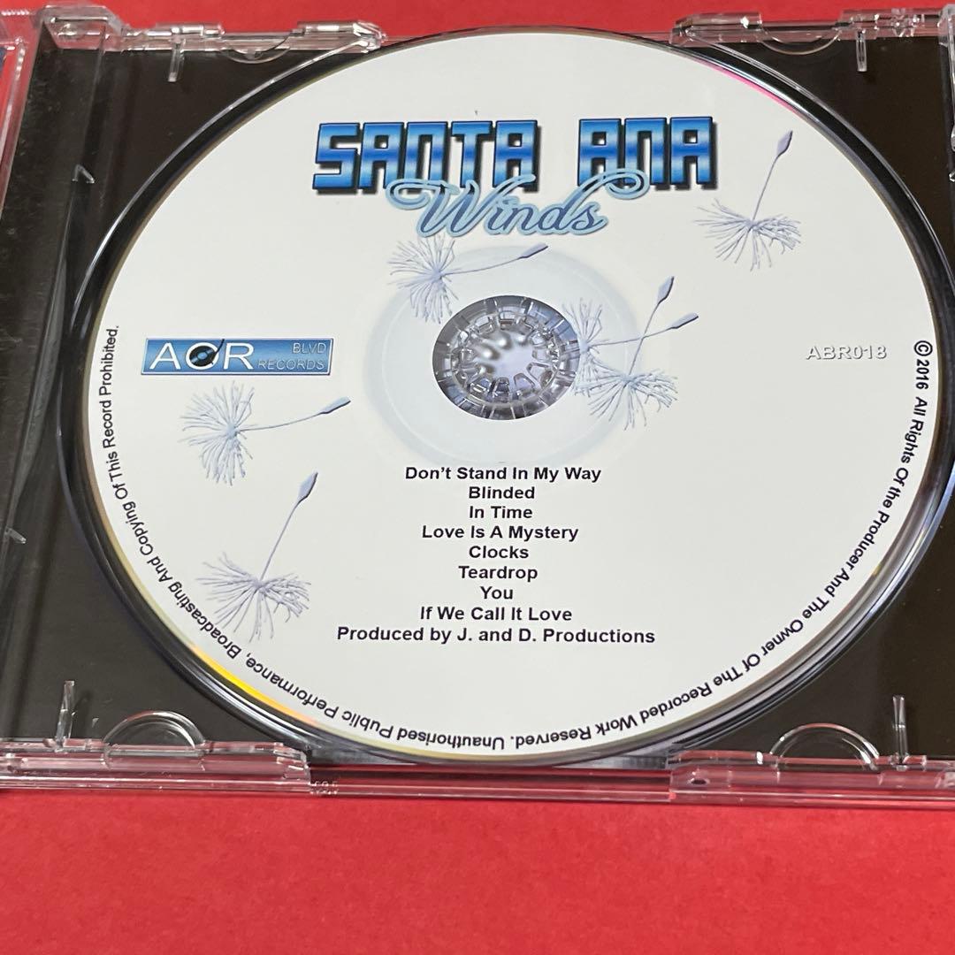 Santa Ana Winds - Self-Titled CD 2016 AOR BLVD Records Limited Edition 500 Copie
