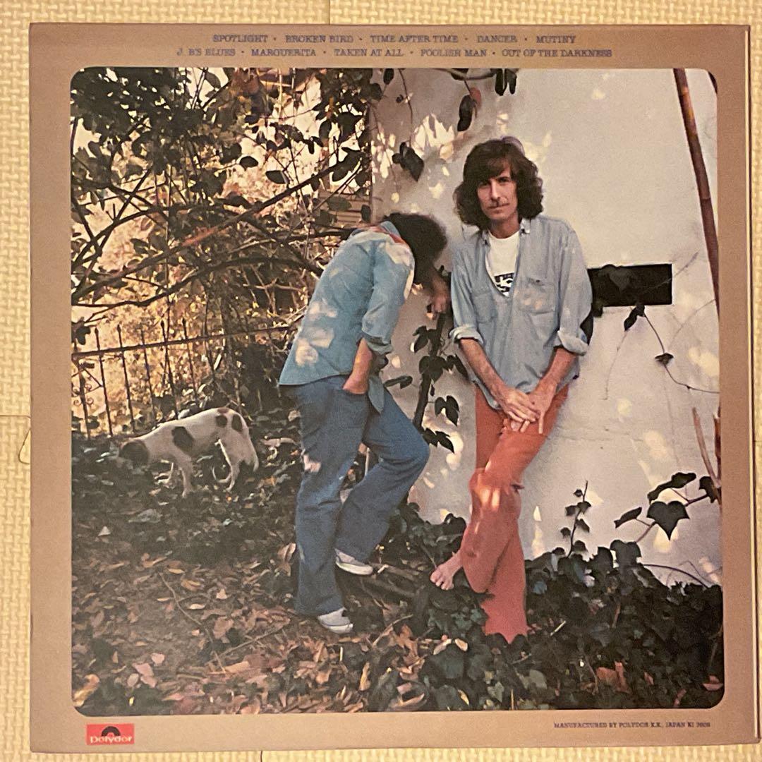Crosby & Nash - Whistling Down The Wire Japan LP Original 1976 + OBI Folk Rock