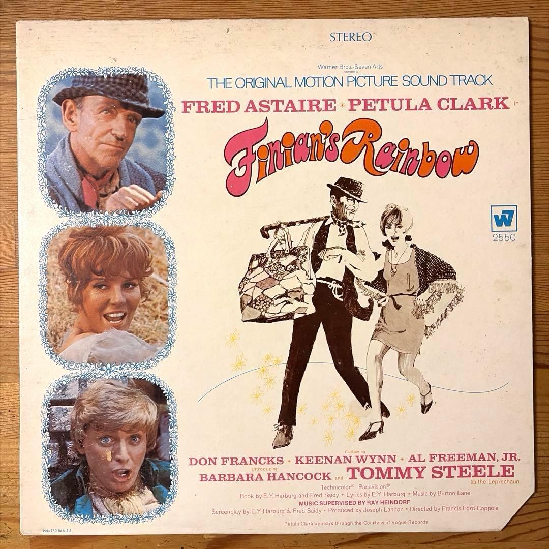 Finian's Rainbow Original Soundtrack LP Vinyl Fred Astaire Petula Clark USA