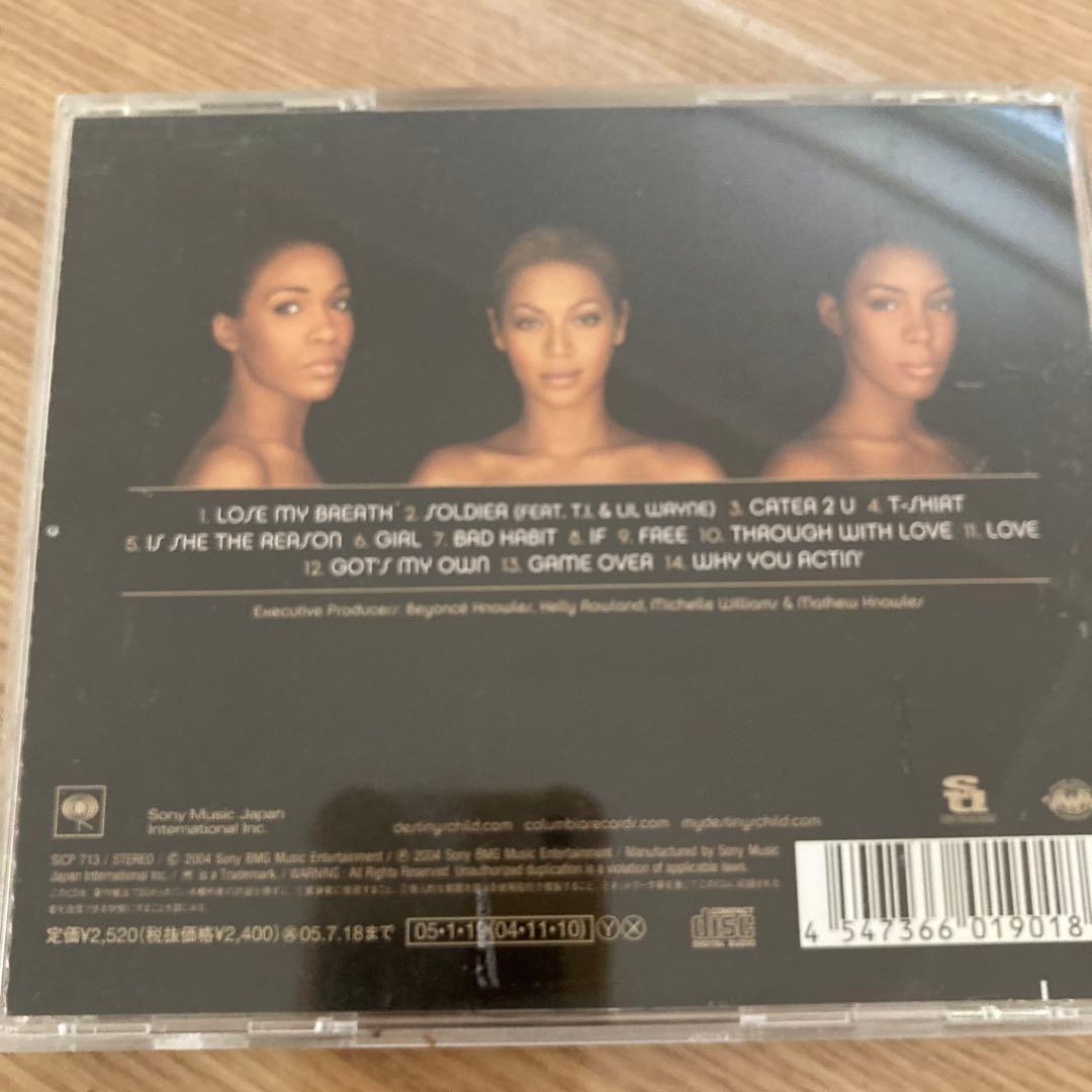 Destiny's Child - Destiny Fulfilled CD Japan Press 2004 with Bonus Tracks