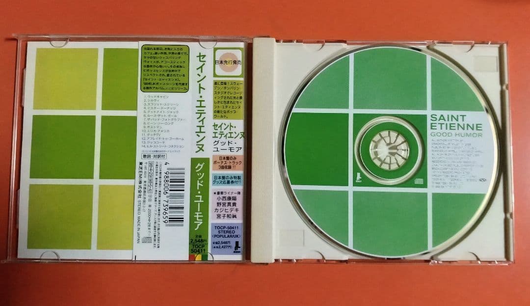 Saint Etienne Good Humor CD Japan Press with OBI 3 Bonus Tracks 1998