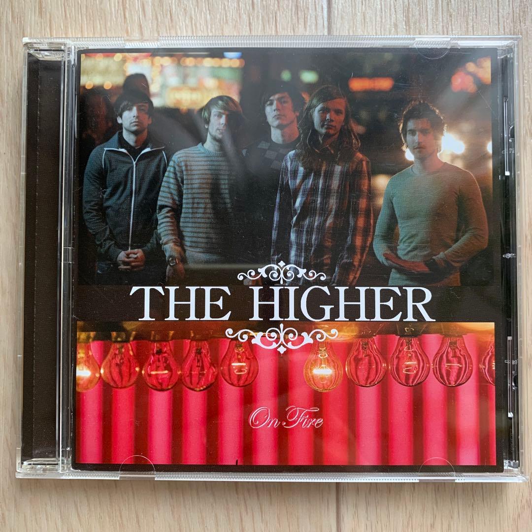 The Higher - On Fire CD Japan Press 2007 with OBI + Exclusive Bonus Track
