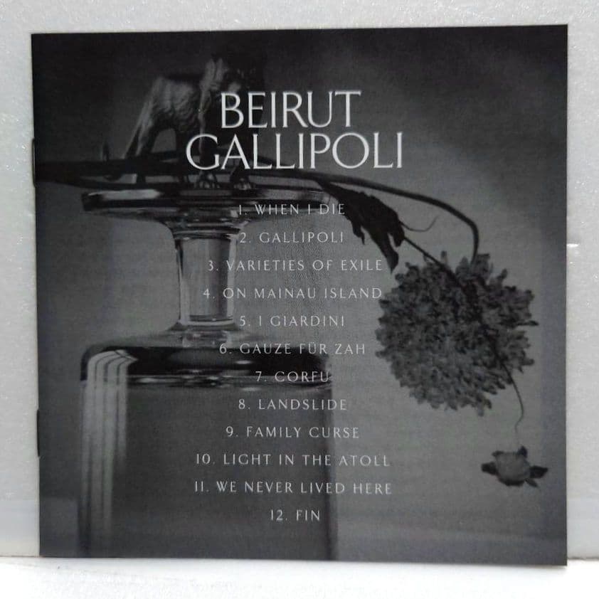 Beirut - Gallipoli CD Japan Press with OBI 2019 Paper Sleeve Edition