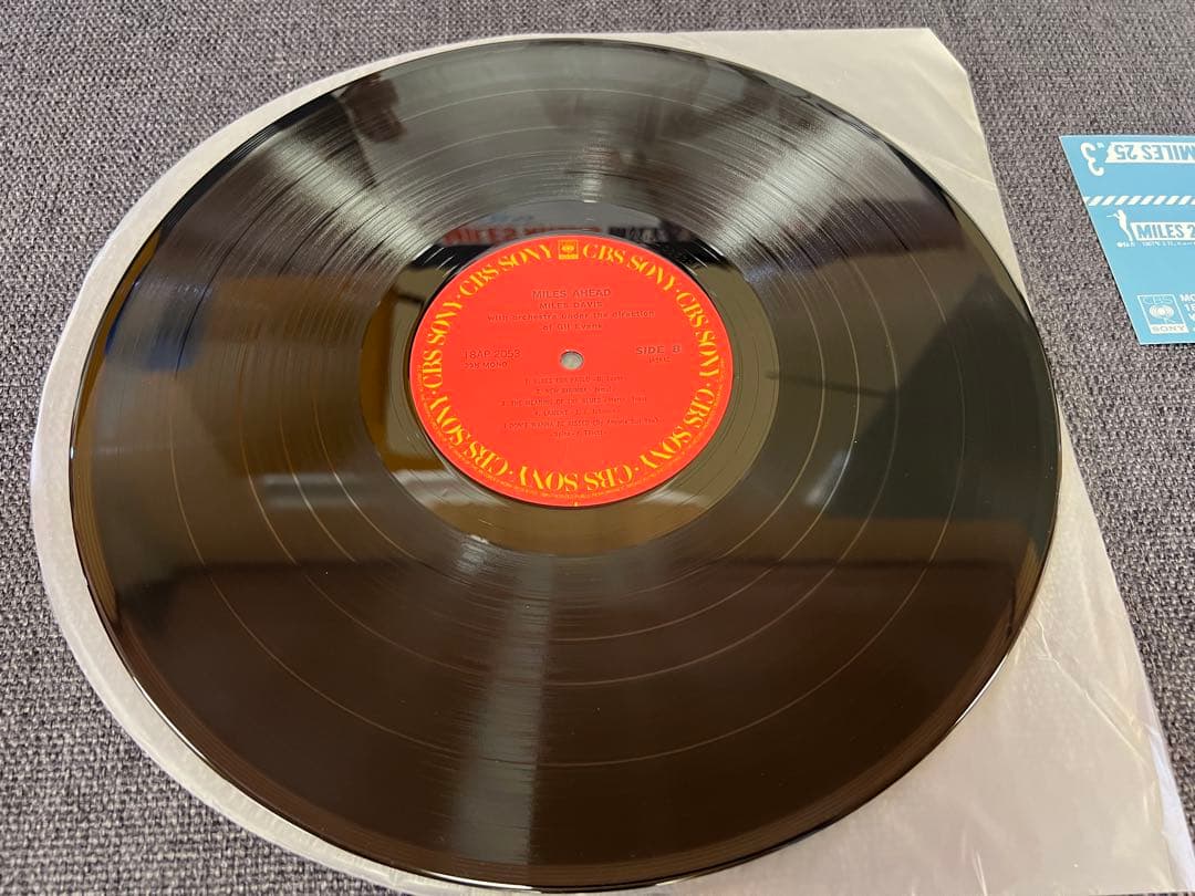 Miles Davis Miles Ahead 1977 CBS/SONY Mono 18AP Vinyl Near Mint | Japansoundstore