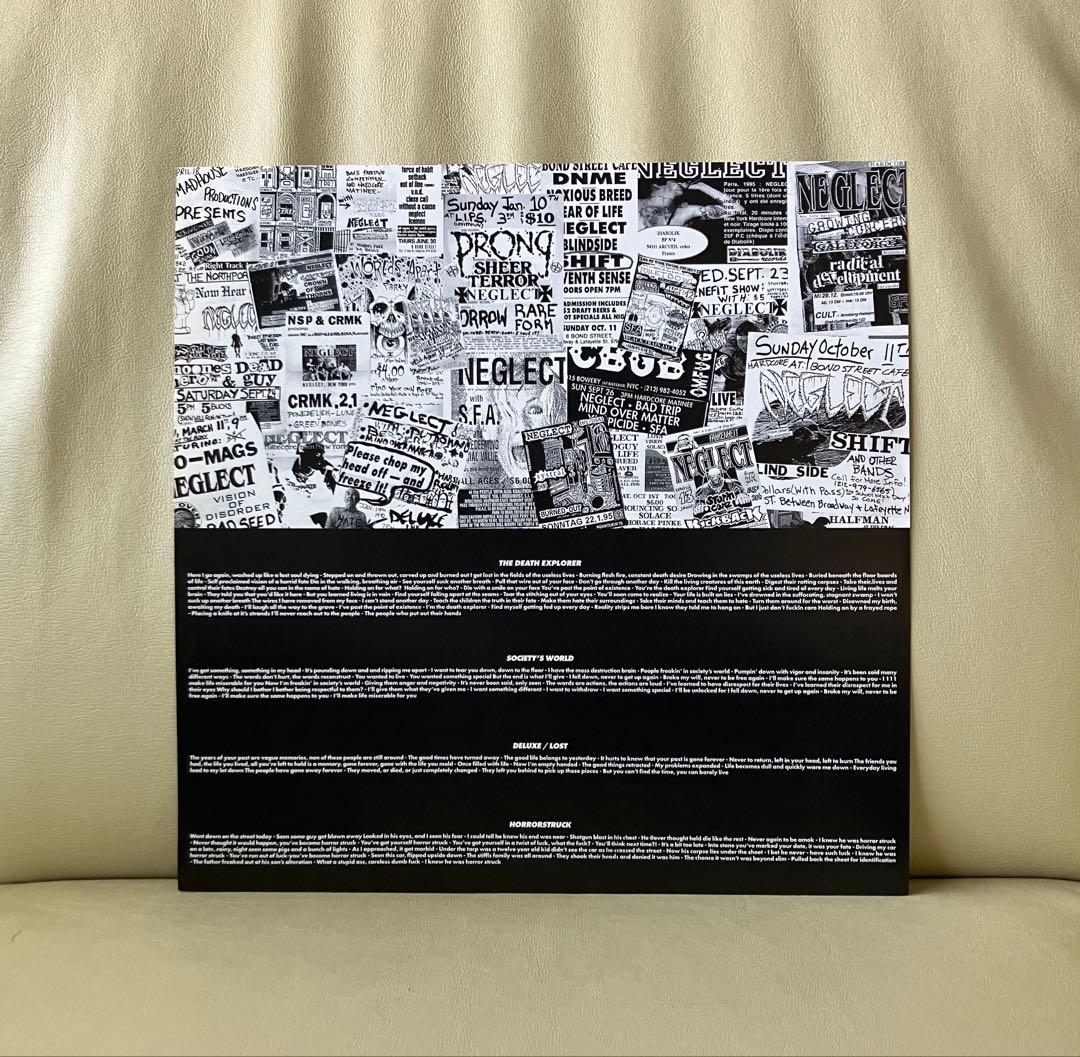 Neglect - Four Years Of Hate 2LP Vinyl 1996 German Import Hardcore Compilation