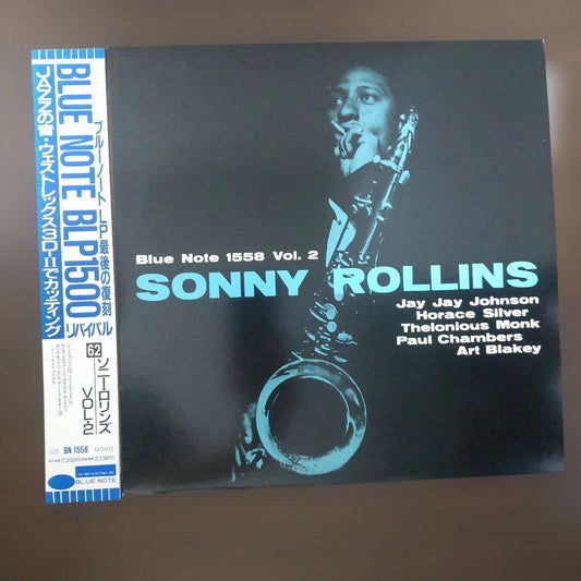 Sonny Rollins Volume 2 LP Japan Blue Note BLP 1558 Jazz Vinyl Record With Obi
