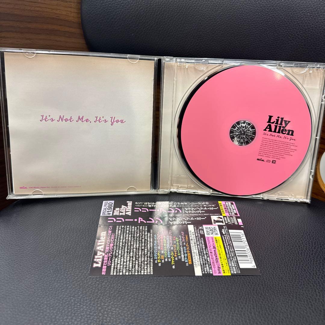 Lily Allen It's Not Me, It's You CD Japan Press with OBI Limited Bonus Tracks