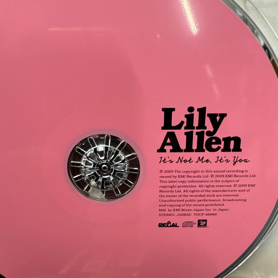 Lily Allen It's Not Me, It's You CD Japan Press with OBI Limited Bonus Tracks