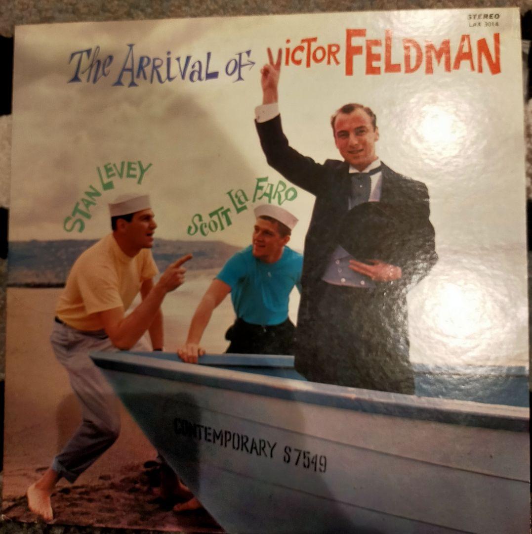 Victor Feldman The Arrival of Victor Feldman Japan LP Scott LaFaro Contemporary