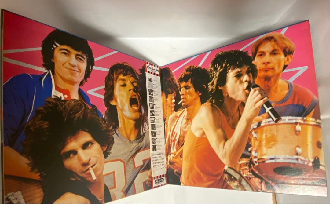 The Rolling Stones Still Life (American Concert 1981) LP Japan ESS-81502 w/ Obi
