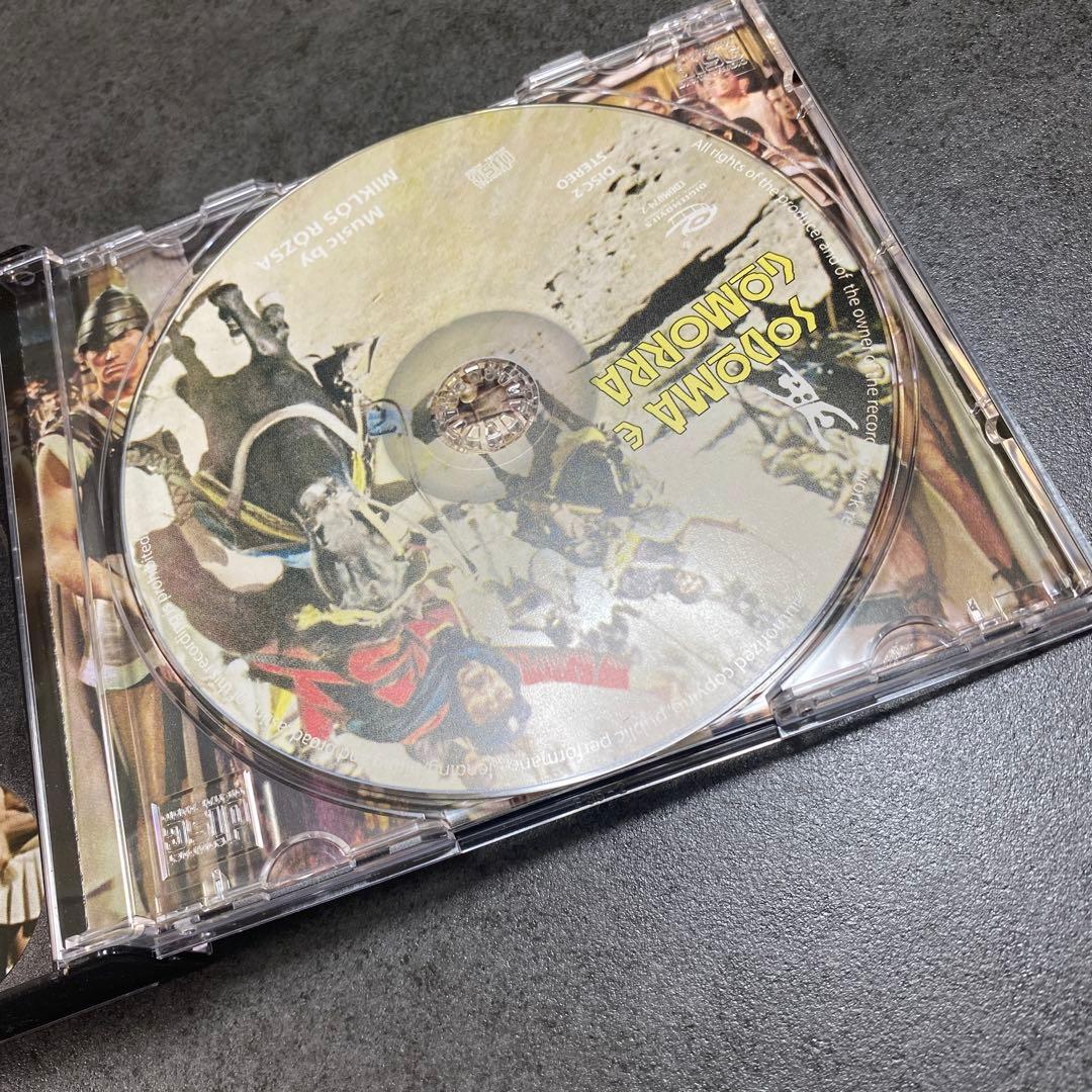 Limited Edition Out of Print "Sodom and Gomorrah" OST 2CD Stereo Miklos Rozsa | Japansoundstore