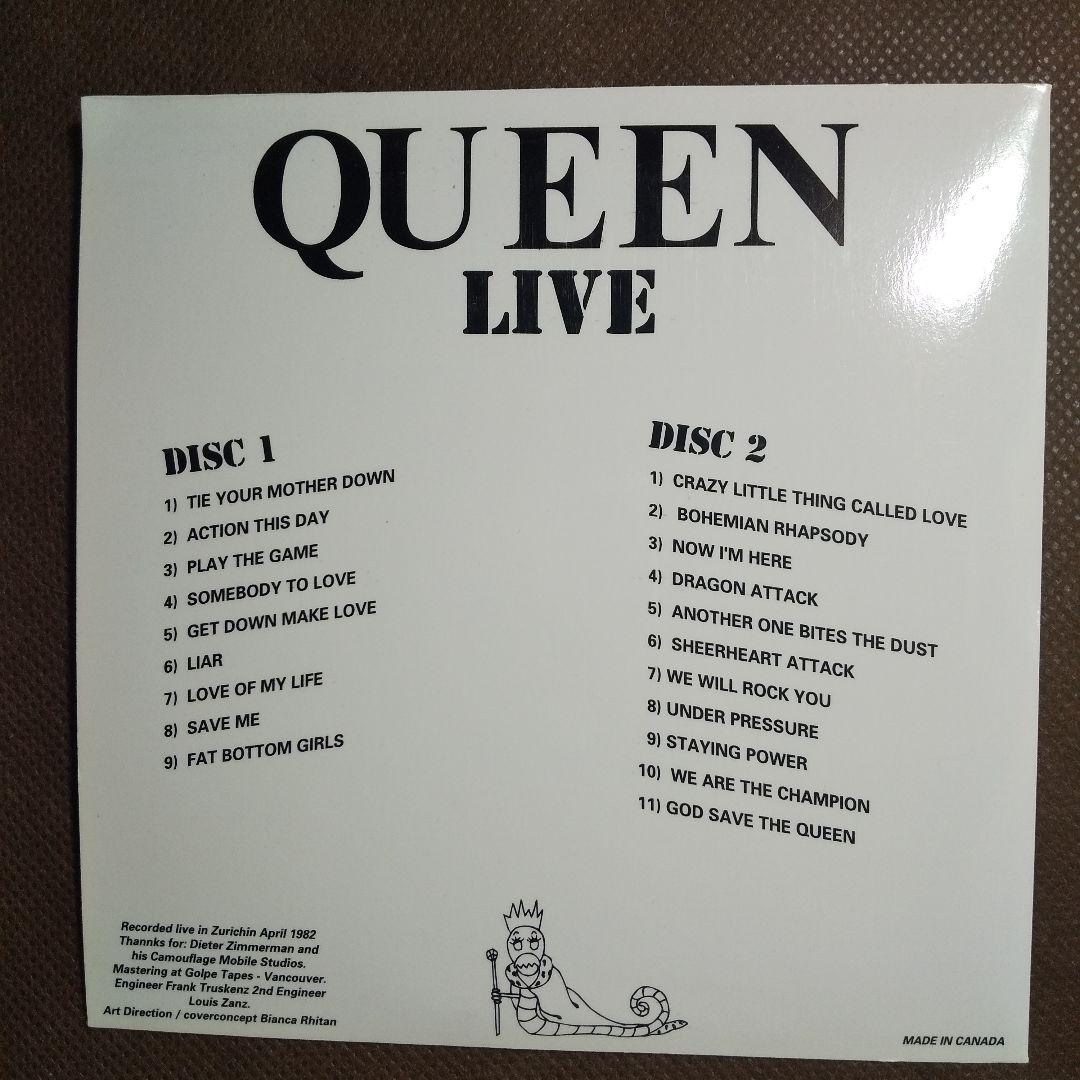 Queen Long Life to the Queen 2CD Live 1982 Zurich Japan Paper Sleeve Style