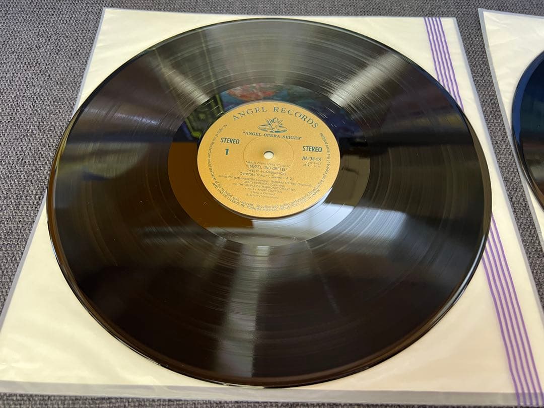 Humperdinck Hansel and Gretel Cluytens Vienna Philharmonic 2LP Japan Angel Opera