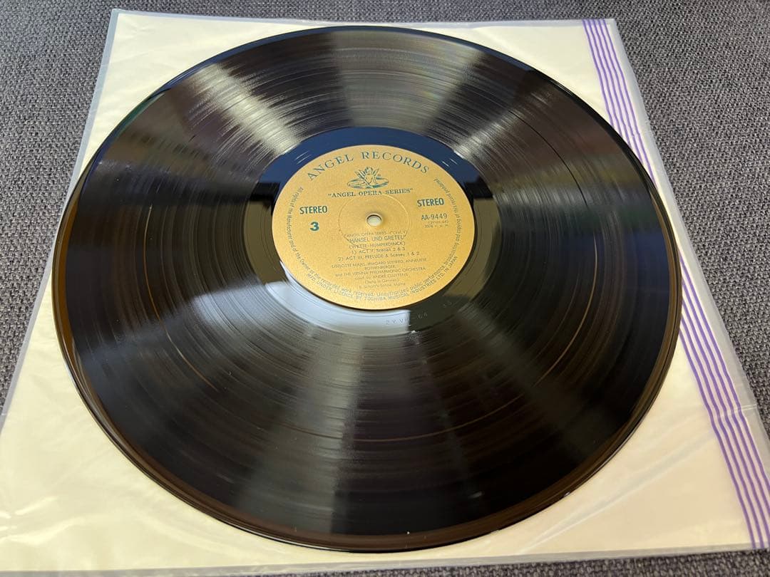 Humperdinck Hansel and Gretel Cluytens Vienna Philharmonic 2LP Japan Angel Opera
