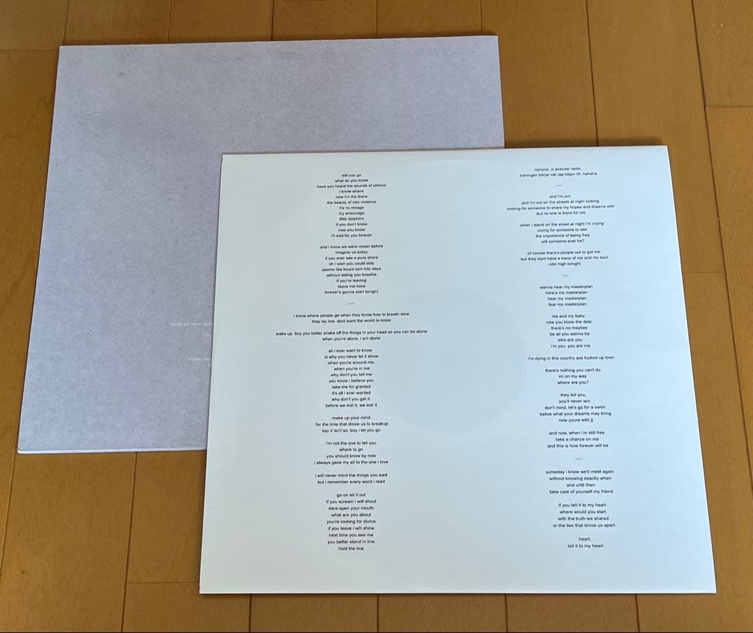 jj - jj N° 2.1 LP White Color Vinyl Sincerely Yours Sweden Indie Electronic
