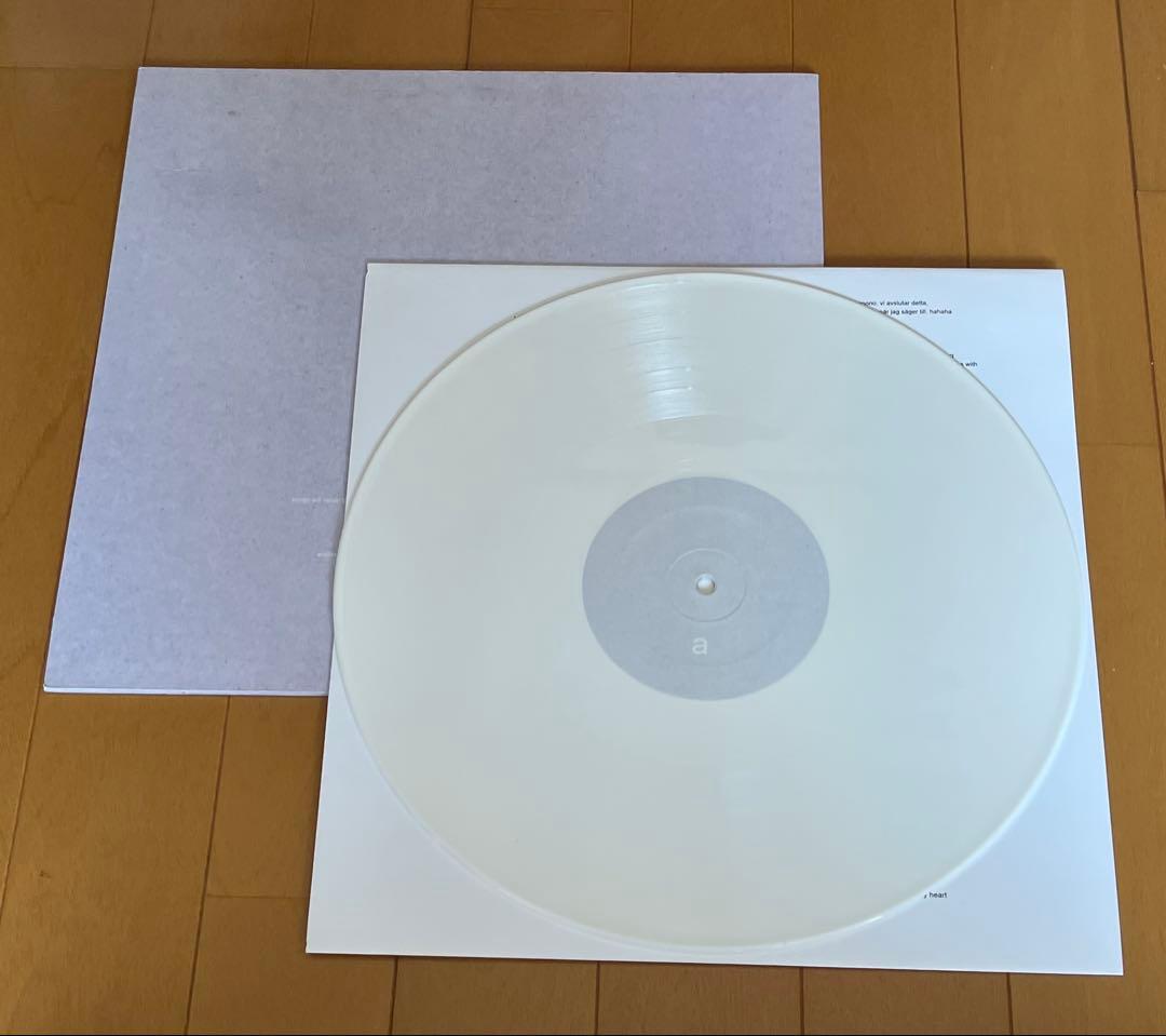 jj - jj N° 2.1 LP White Color Vinyl Sincerely Yours Sweden Indie Electronic
