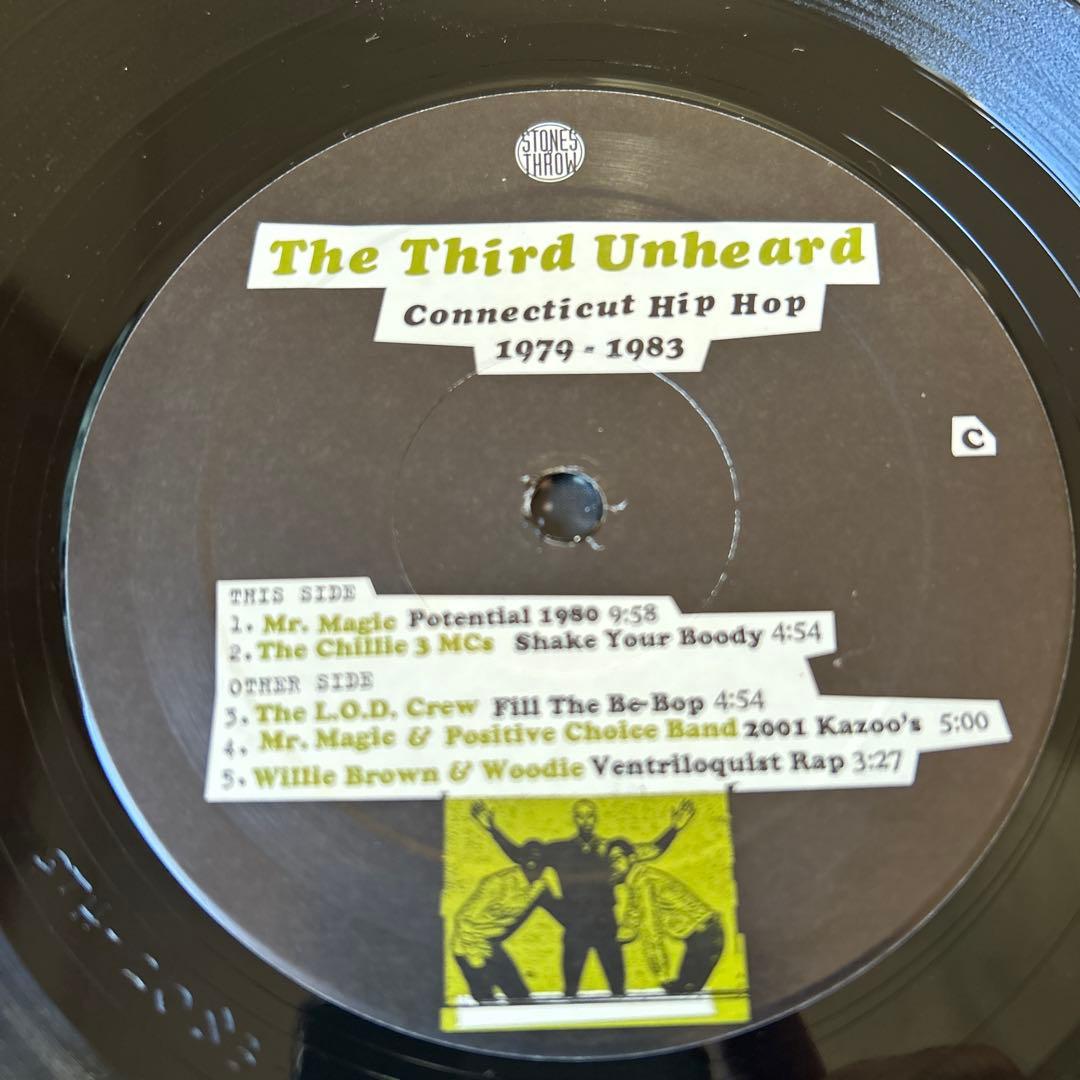 Various - The Third Unheard: Connecticut Hip Hop 1979-1983 2LP Stones Throw Viny