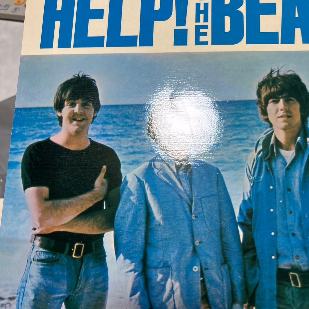 The Beatles Help LP Red Record with Obi, Very Good Condition, Near Mint Sound | Japansoundstore