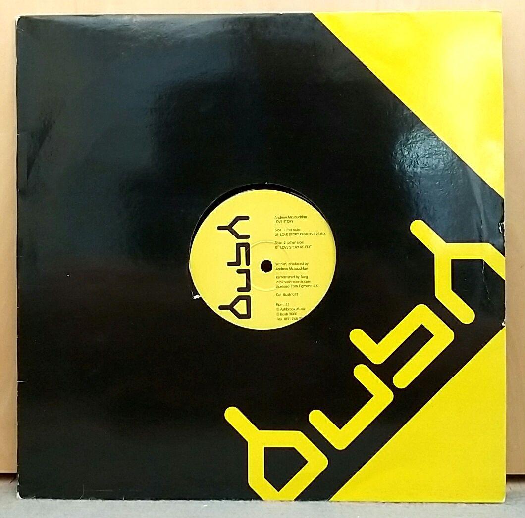 Andrew McLauchlan - Love Story (Devilfish Remix) 12" Vinyl Electronic Techno