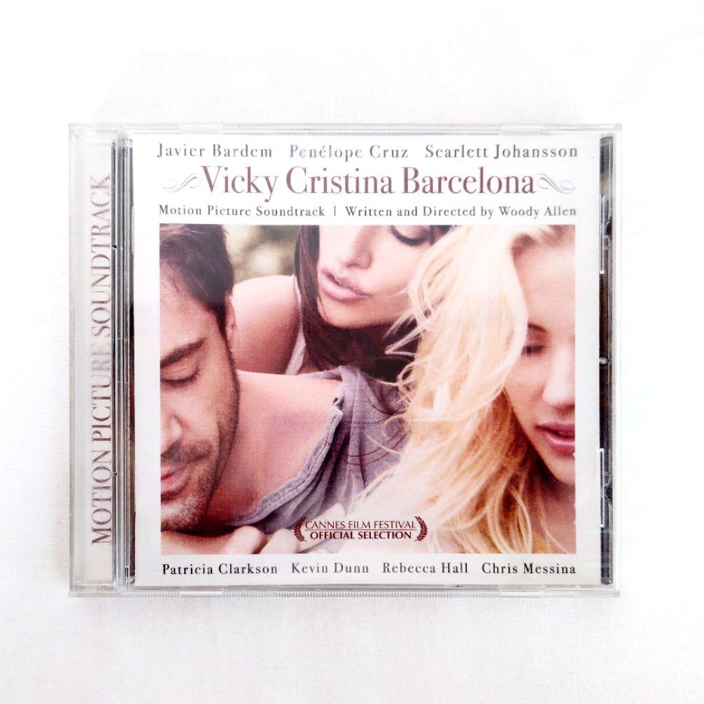 Vicky Cristina Barcelona Motion Picture Soundtrack CD 2008 Woody Allen Film