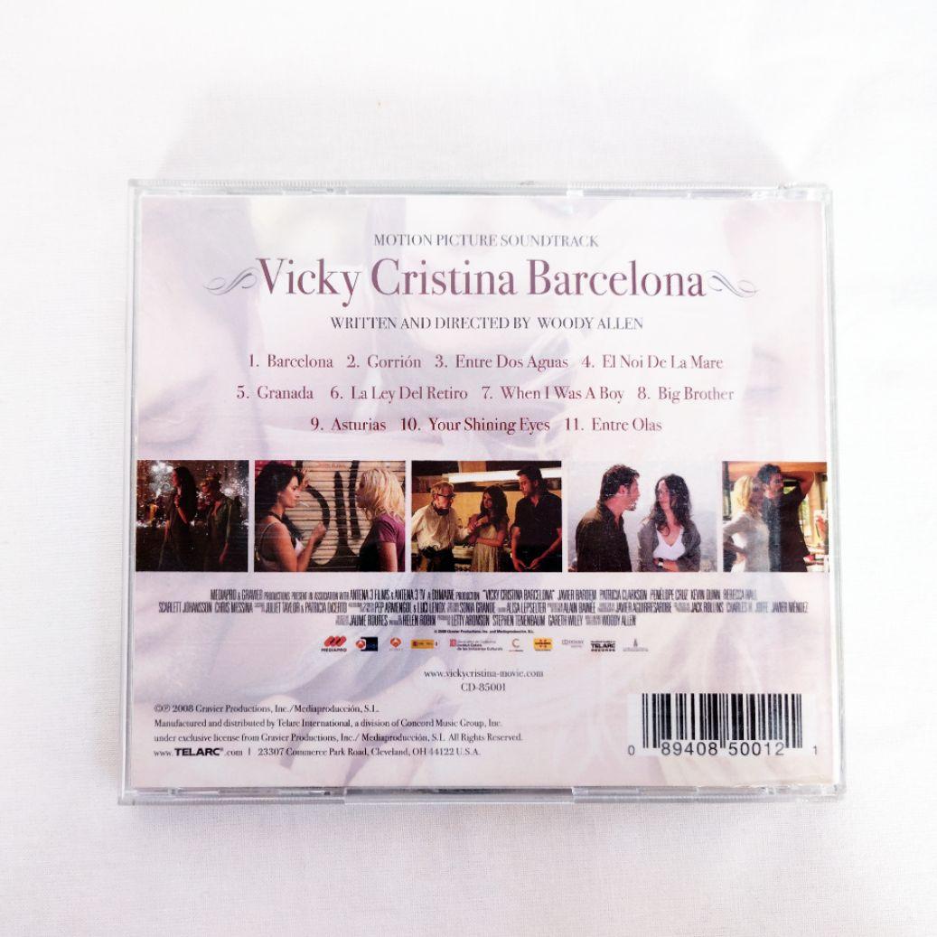Vicky Cristina Barcelona Motion Picture Soundtrack CD 2008 Woody Allen Film